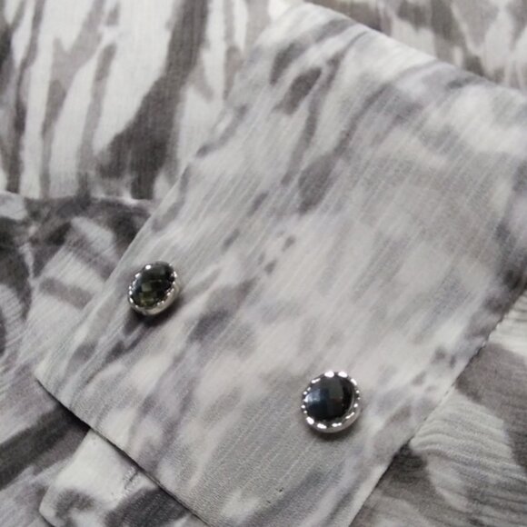 Rachel Roy SIGNATURE Silk Blouse - Picture 8 of 16